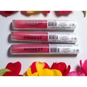 Honest Liquid Lipstick "Goddess" (3) Package Sealed New